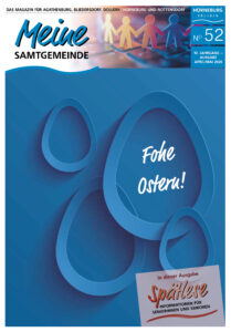 Titelseite des Magazins "Meine Samtgemeinde" Ausgabe 52, April/Mai 2026